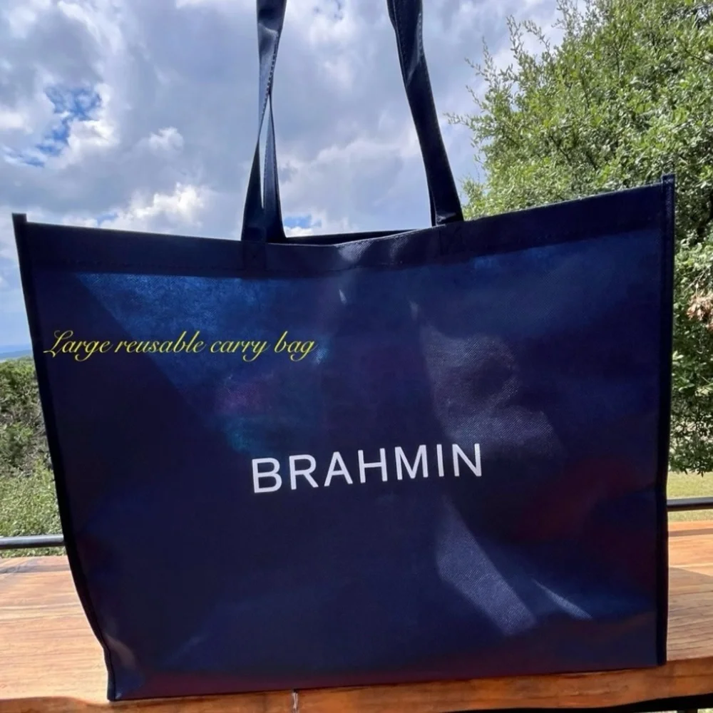 NWT Brahmin Maddie Sling Backpack in BLACK GRYPHON